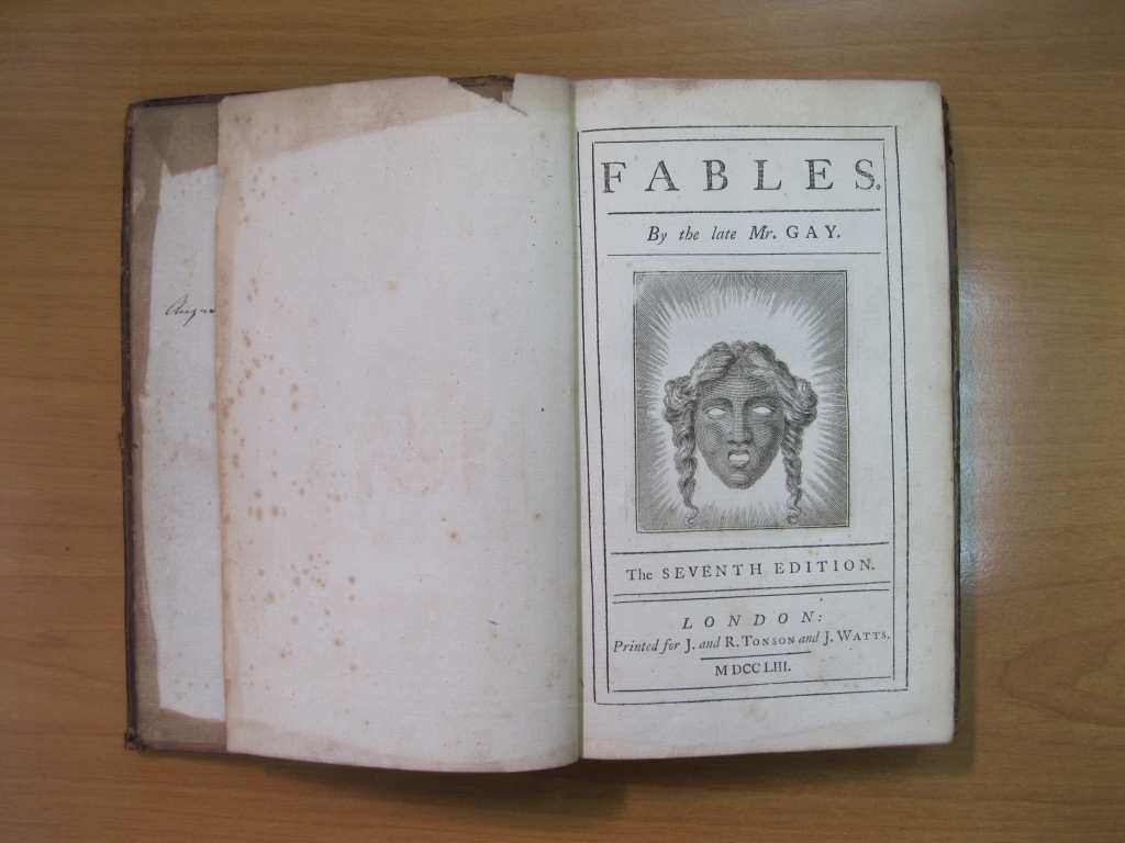 Fables, 1753, Tomos I y II (Obra completa). John Gay. Numerosos grabados